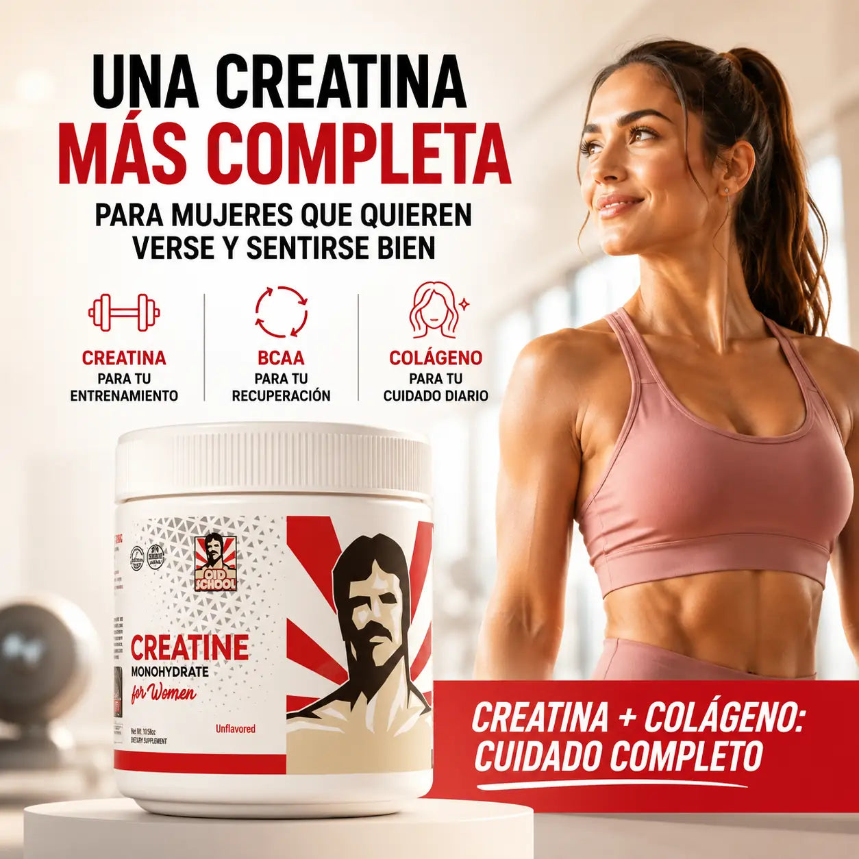 Creatina + Colágeno: Cuidado completo