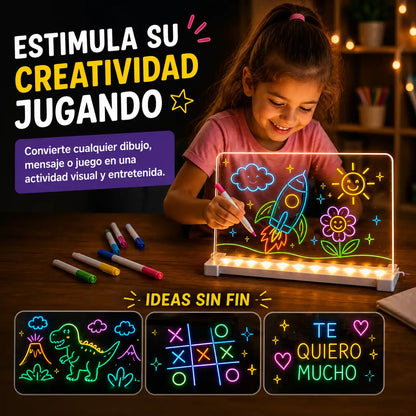 LumiBoard - Creatividad sin límites + 12 masillas