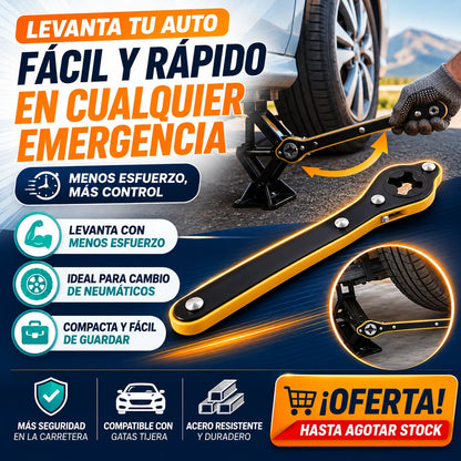 Llave chicharra para gata de auto