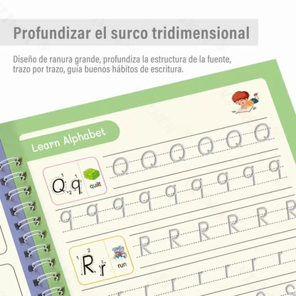Set Cuaderno Magic CaligrafÍa Montessori