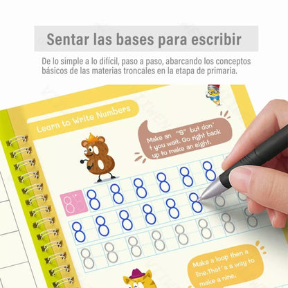 Set Cuaderno Magic CaligrafÍa Montessori