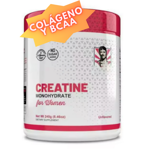 Creatina MUJER Colágeno BCAA