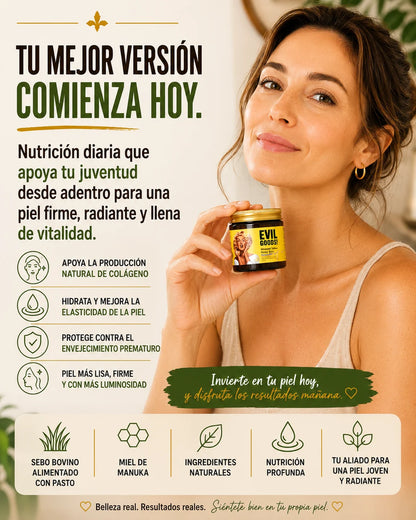 Evil Goods | Crema de sebo bovino y miel de Manuka