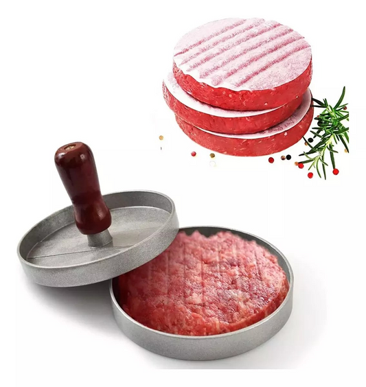 Prensa Para Hamburguesas Molde Aluminio